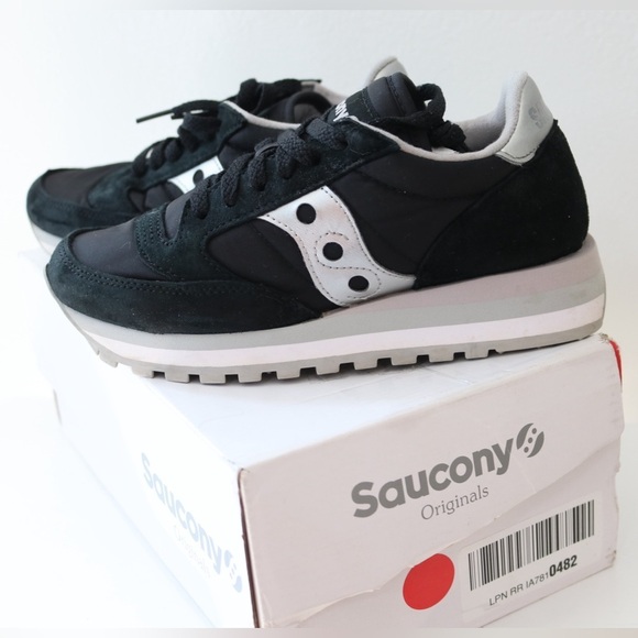Saucony Shoes - Saucony Shadow Original Size Women 5 Black White Shoes Sneakers S70564-1